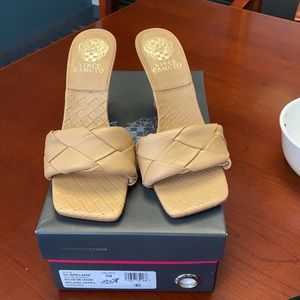 Vince Camino Brelanie Woven Strap Mules